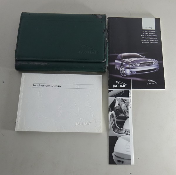 Owner's Manual + Wallet Jaguar X-Type von 2003