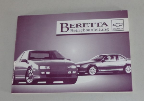 Betriebsanleitung / Handbuch Pontiac Beretta von 1994 auf deutsch