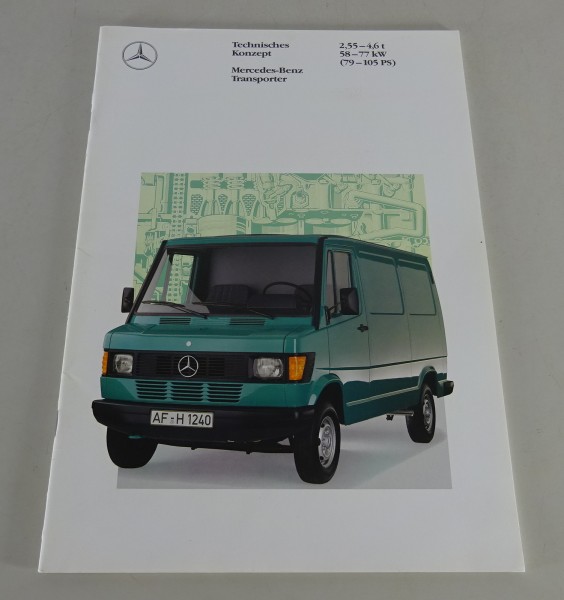 Prospekt / Broschüre Mercedes-Benz Bremer Transporter T1 Stand 05/1990