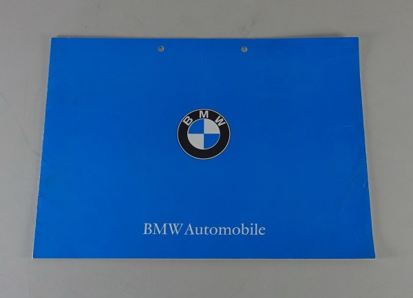 Prospekt / Broschüre BMW Neue Klasse 1600 / 1800 / 200 + C / CS Stand 04/1966