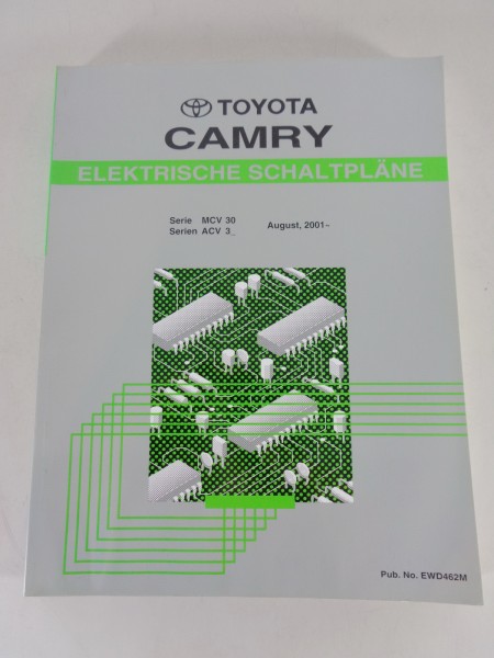 Werkstatthandbuch Elektrik Schaltpläne Toyota Camry MCV 30 / ACV 30 ab 08/2001