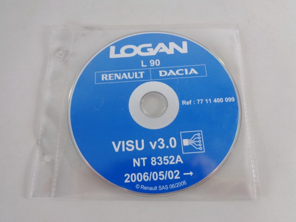 Elektrische Schaltpläne auf CD Dacia Logan - L 90 Stand 05/2006