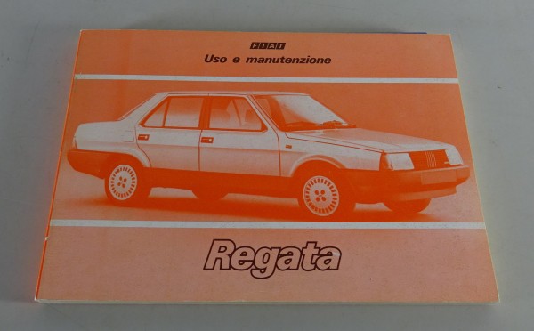 Manuale d'uso e manutenzione / Manuale Fiat Regata '06/1985