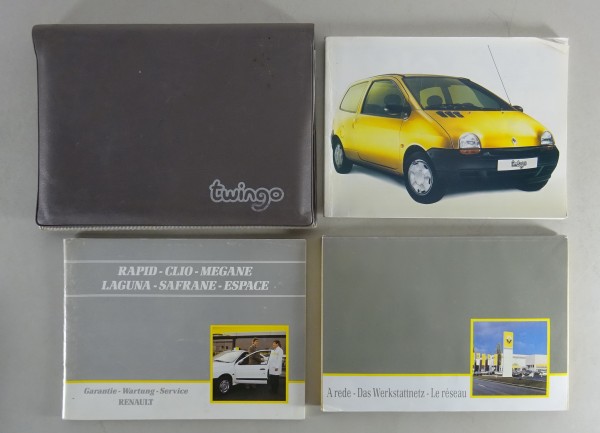 Bordmappe mit Betriebsanleitung Renault Twingo Stand 10/1996