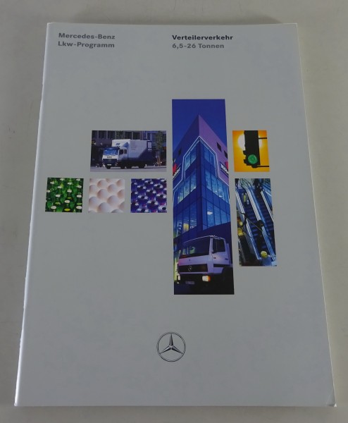 Prospekt Mercedes-Benz LK / MK / SK im Verteilerverkehr 6,5 - 26t Stand 08/1994