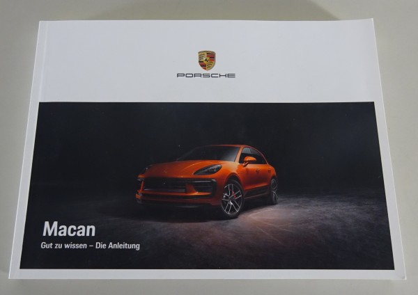 Betriebsanleitung / Handbuch Porsche Macan Modelljahr 2022 Stand 06/2021
