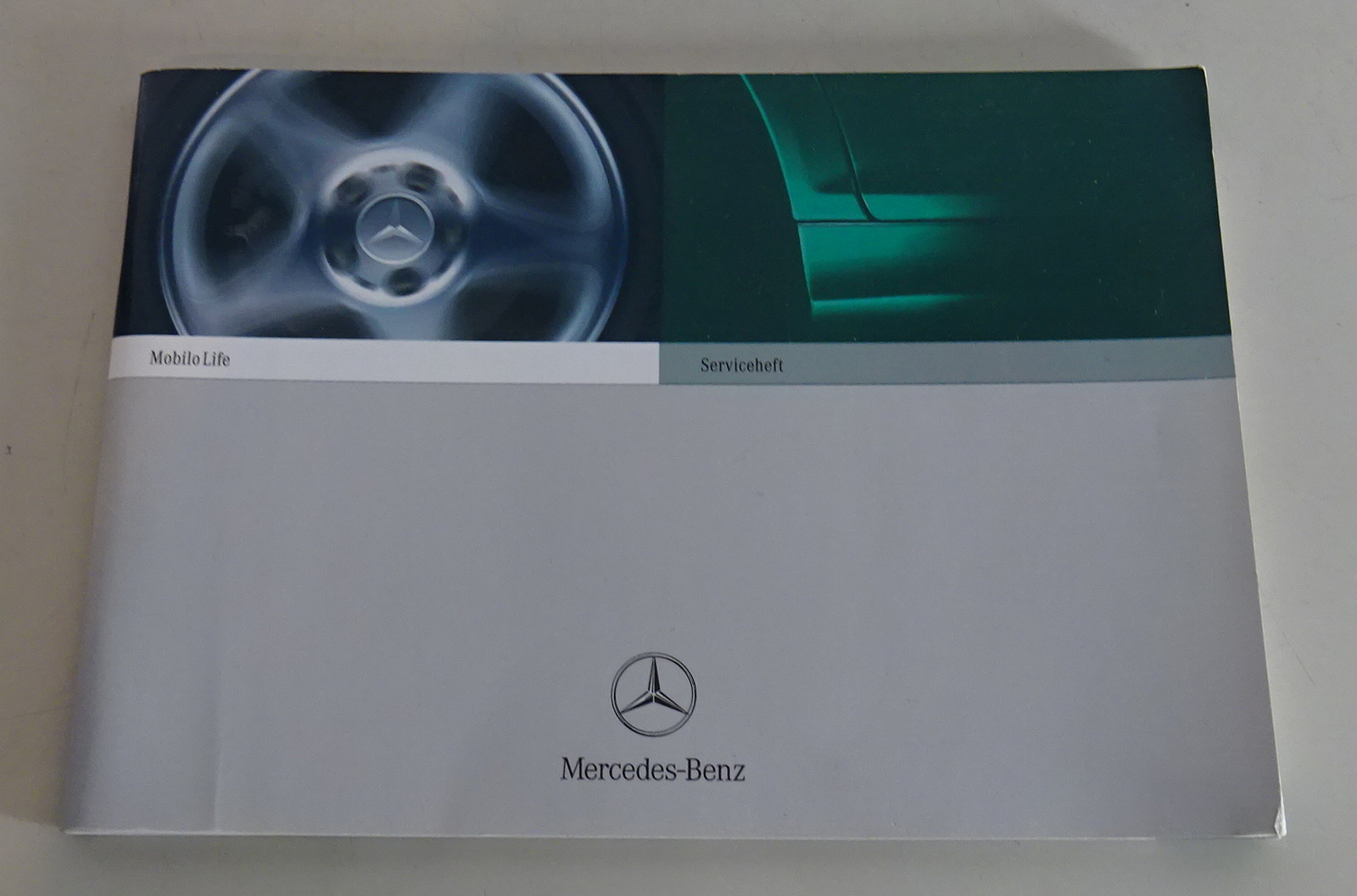 Scheckheft Mercedes-Benz W461 + 463, SLK 170, W163, W203, C208, W220.  blanko