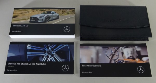 Bordmappe + Betriebsanleitung / Handbuch Mercedes-AMG GT Typ C 192 Stand 01/2024