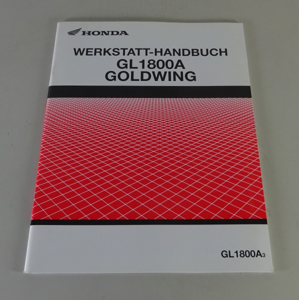 Werkstatthandbuch / Nachtrag Honda GL 1800 A / Goldwing Stand 11/2002