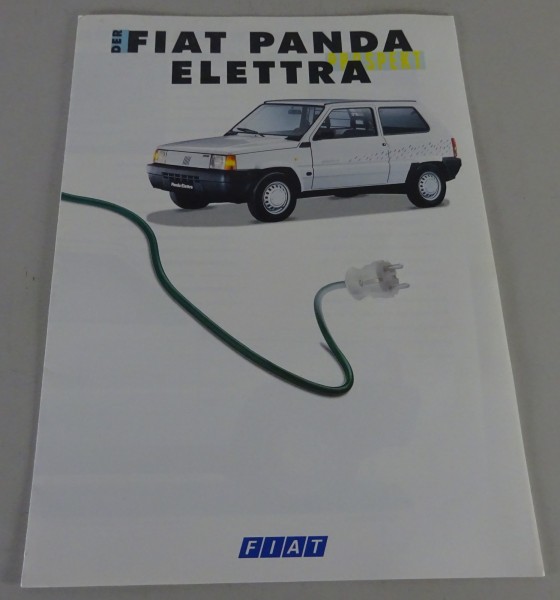 Prospekt / Broschüre | Fiat Panda Elettra | Stand 01/1993
