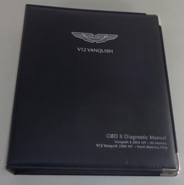 Werkstatthandbuch Aston Martin V12 Vanquish OBD II Diagnose von 01/2005