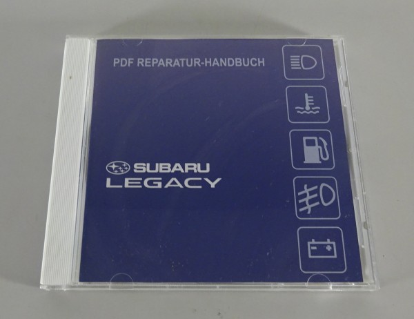 Werkstatthandbuch / Reparatur auf CD Subaru Legacy Modellj. 2005 Stand 08/2004