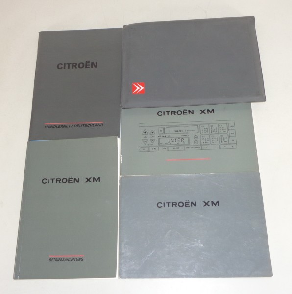 Bordmappe + Betriebsanleitung / Handbuch Citroen XM