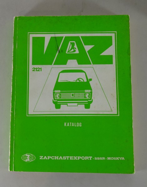 Teilekatalog / Ersatzteilliste Lada Niva VAZ 2121 Stand 1988
