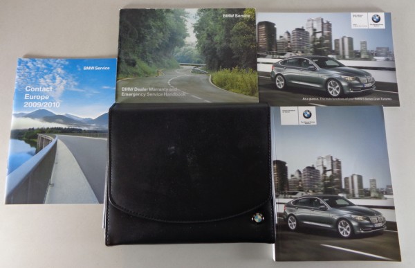 Owner's Manual + Wallet BMW 5-Series GT Gran Tourismo F07 535i / 550i / 530d