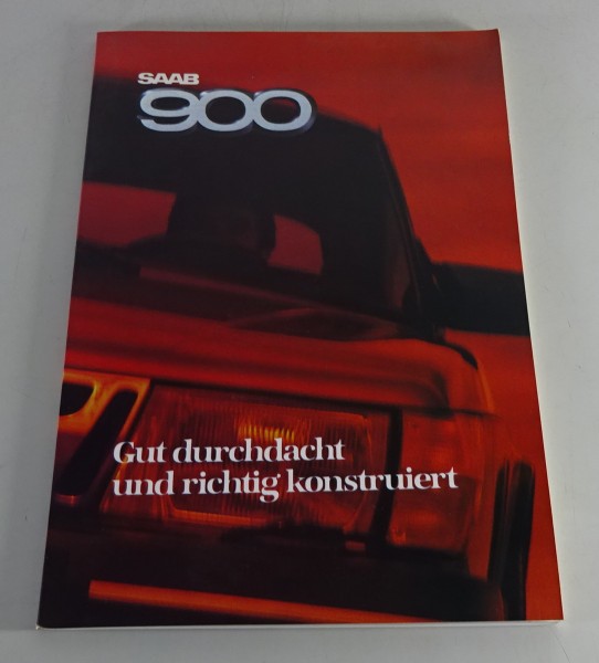 Händlerprospekt Saab 900 / 900i / Turbo / Turbo 16 / Turbo 16S Stand 1985
