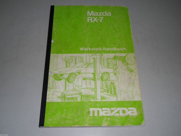 Werkstatthandbuch Reparaturanleitung Mazda RX-7 Typ SA22C, Stand 06/1979