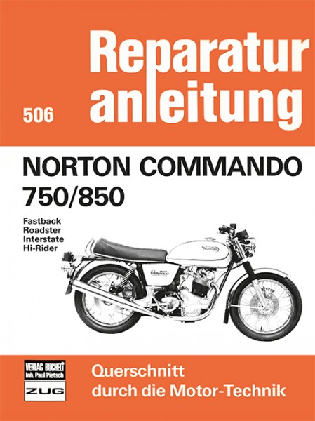 Reparaturanleitung Norton Commando 750/850 - Bucheli Band 506