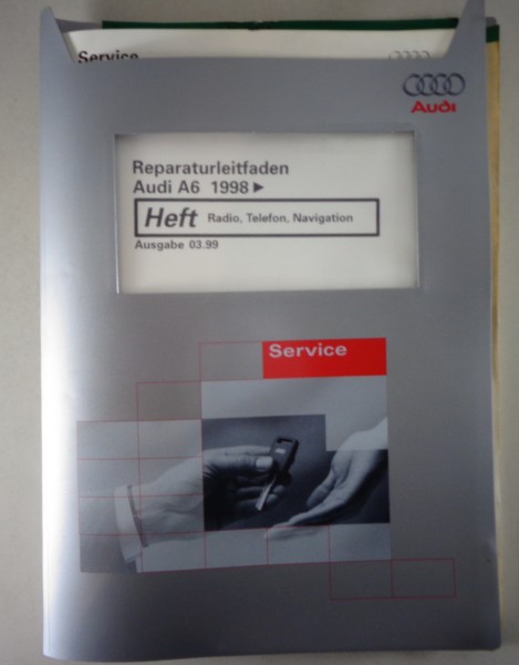 Werkstatthandbuch Audi A6 C5 Radio, Telefon, Navigation ab Baujahr 1998