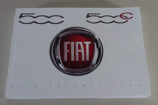 Betriebsanleitung / Handbuch Fiat 500 / 500 C Ausgabe 08/2021