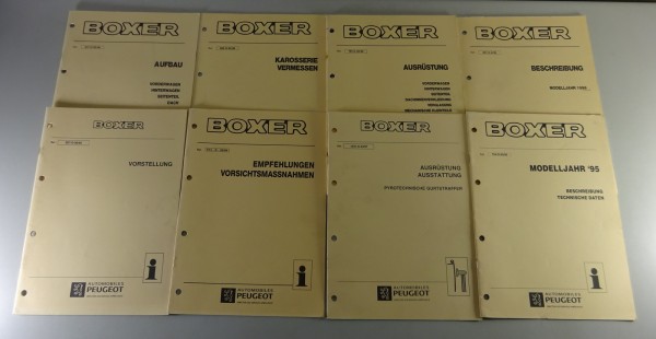 Werkstatthandbuch Peugeot Boxer / Karosserie ec... Konvolut / Modelljahr 1995