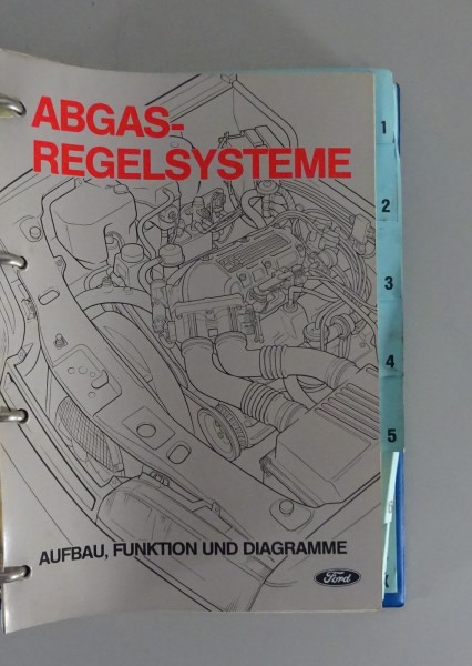 Werkstatthandbuch Ford Transit, Escort, Scorpio, Sierra Abgasregelsystem 11/1987