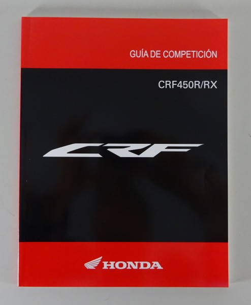 Service Manual / Guía de Competición Honda CRF 450 R / RX de 06/2020