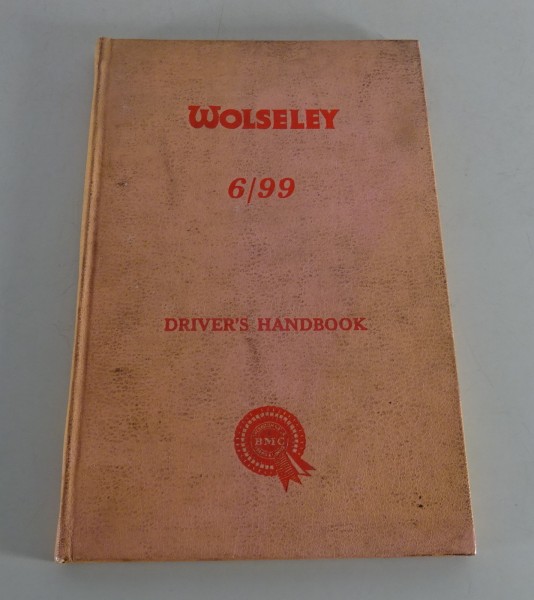 Owner´s Manual / Handbook Wolseley 6/99 Typ ADO10 from 04/1961