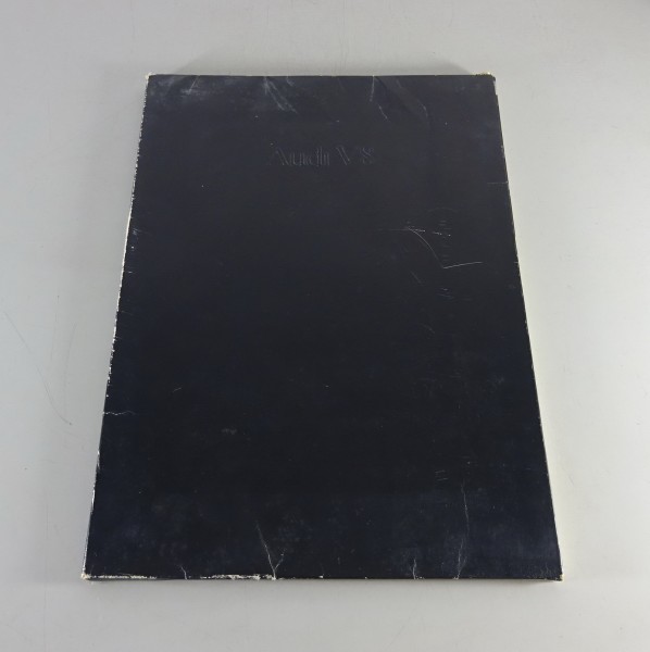 Prospektmappe Audi V8 D11 Stand 1990
