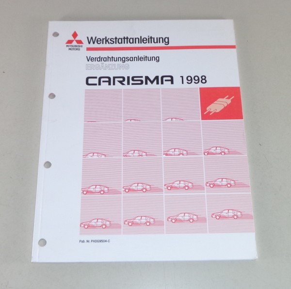 Werkstatthandbuch Mitsubishi Carisma Nachtrag Elektrik Schaltpläne Baujahr 1998