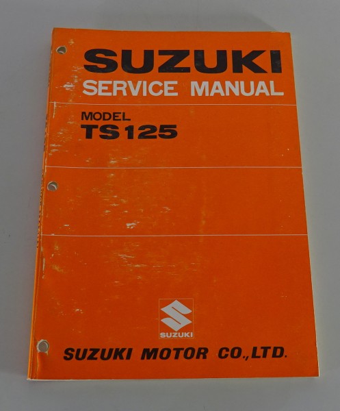 Werkstatthandbuch / Service Manual Suzuki TS 125 Stand 10/1970