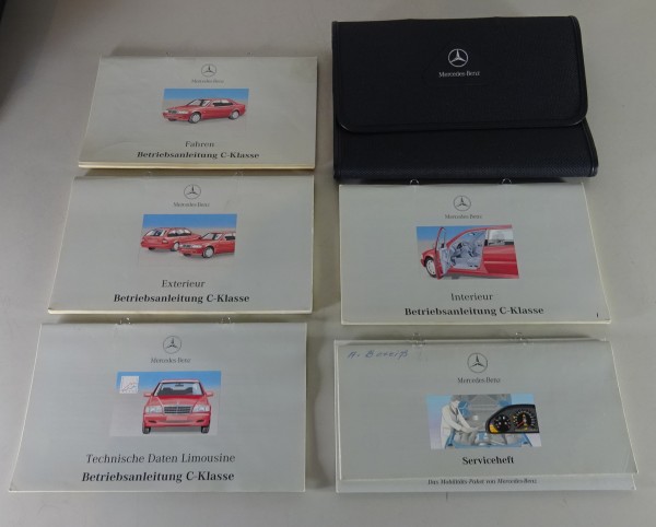 Bordmappe mit Betriebsanleitung Mercedes Benz C-Klasse W202 Stand 01/1997