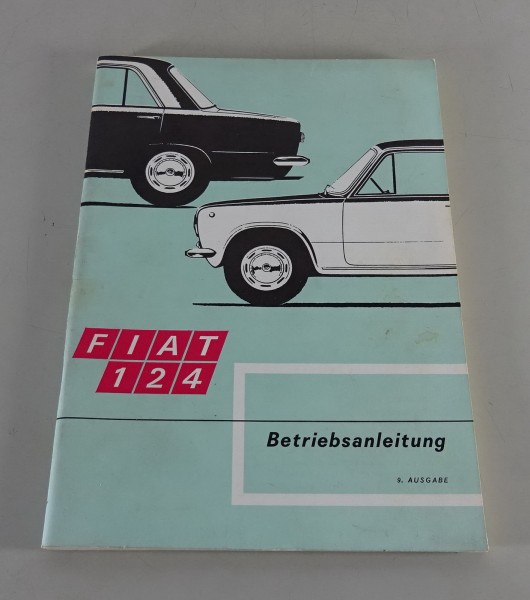 Betriebsanleitung / Handbuch Fiat 124 Stand 02/1970