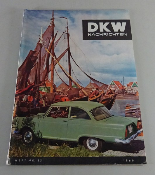 Prospekt / Magazin DKW Nachrichten Nr. 53 von 1960