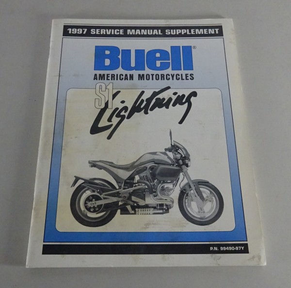 Workshop manual-Supplement Buell Lightning S1 Model 1997 from 07/1996