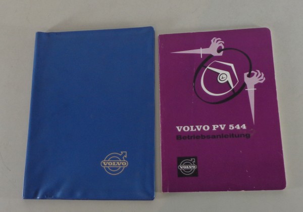 Bordmappe + Betriebsanleitung / Handbuch Volvo PV 544