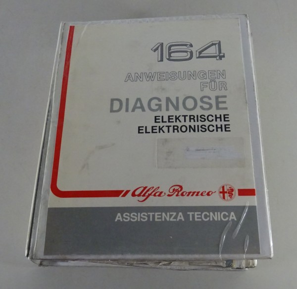 Werkstatthandbuch Diagnose Elektrik Alfa Romeo 164 Stand 1998 - 1990