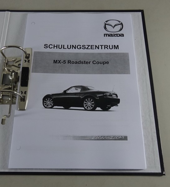 Trainigshandbuch / Schulungsunterlage Mazda MX-5 Roadster Coupé, Stand 2006