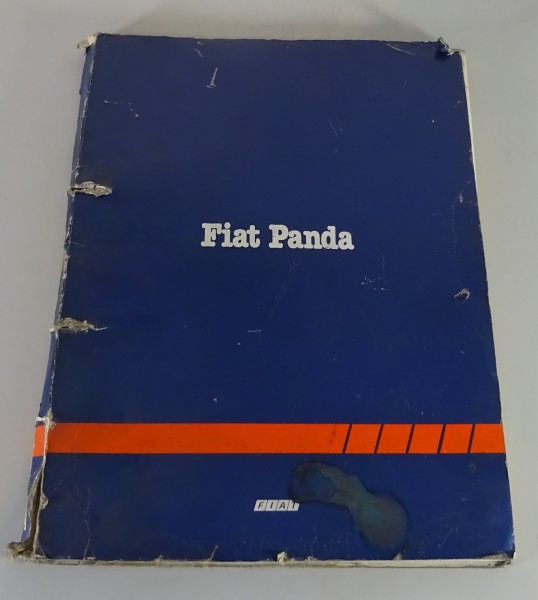 Werkstatthandbuch Fiat Panda Karosserie / Karosseriearbeiten Stand 09/1981