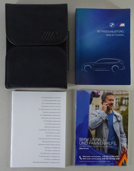 Bordmappe + Betriebsanleitung / Handbuch BMW M3 Touring Typ G81 Stand 10/2023