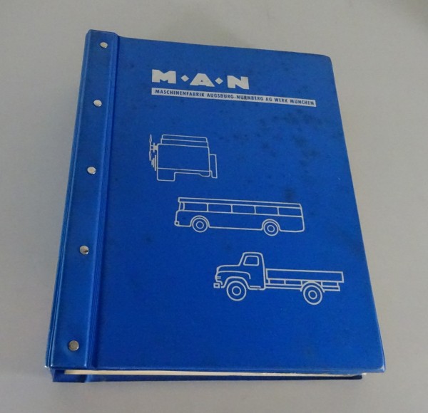 Teilekatalog / Ersatzteilkatalog MAN Omnibus 750 HO Stand 02/1967