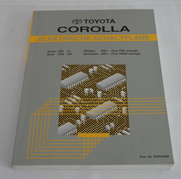 Werkstatthandbuch Elektrik Schaltpläne Toyota Corolla ab 10/2001