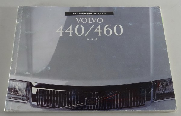 Betriebsanleitung / Handbuch Volvo 440 / 460 Modelljahr 1993 Stand 07/1992