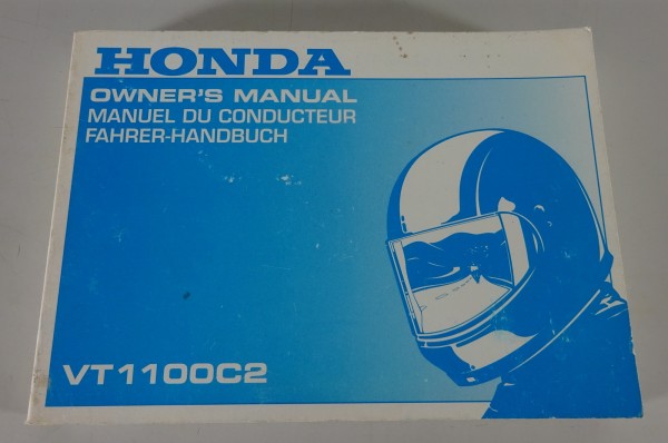 Betriebsanleitung / Handbuch / Owner´s Manual Honda VT 1100 C2 Shadow Stand 1997