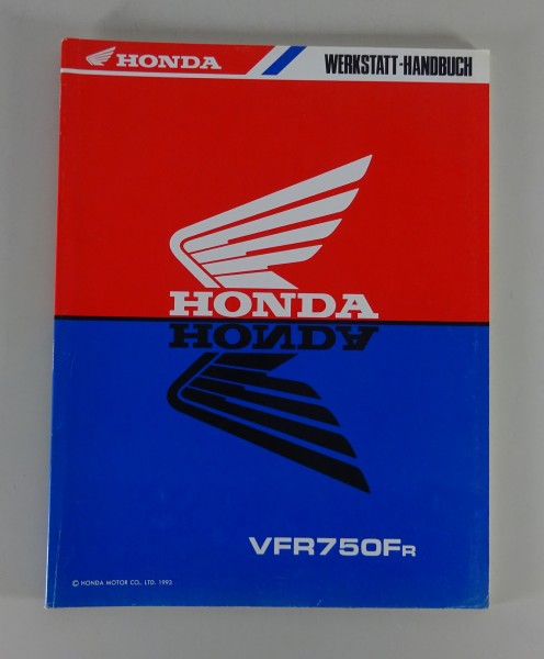 Werkstatthandbuch Ergänzung Honda VFR 750 F Stand 1993