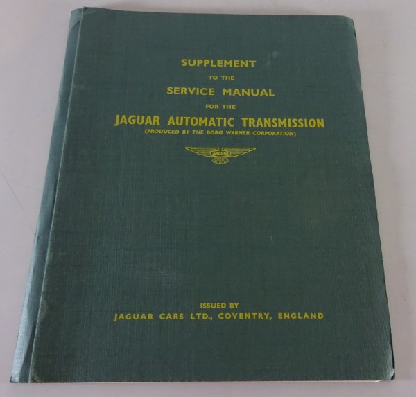 Werkstatthandbuch / Workshop Manual | Jaguar Automatik Getriebe Borg Warner