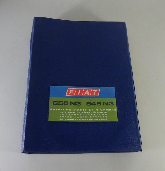 Teilekatalog / Ersatzteilliste Fiat LKW 645 / 650 N3 Stand 11/1971