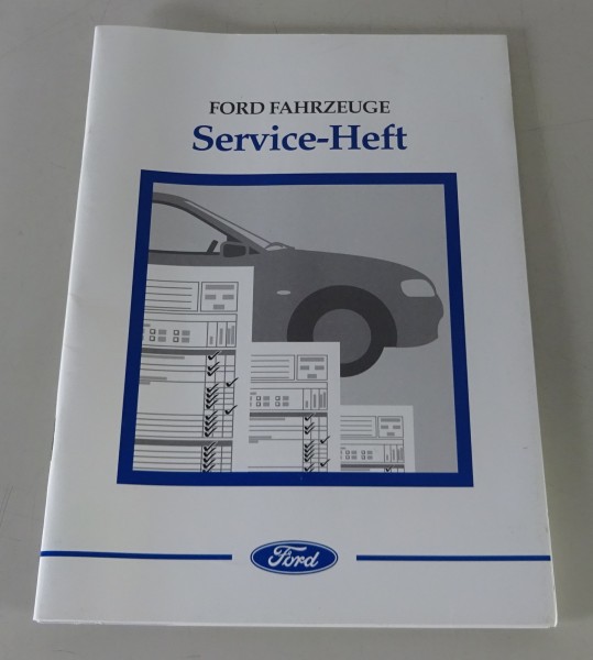 Scheckheft Ford Maverick, Explorer, Transit, Puma, Escort, Ka, Fiesta...07/1996