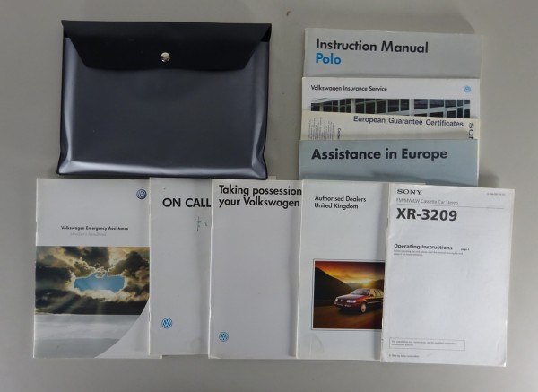 Owner's Manual + Wallet VW Polo 6N from 10/1994