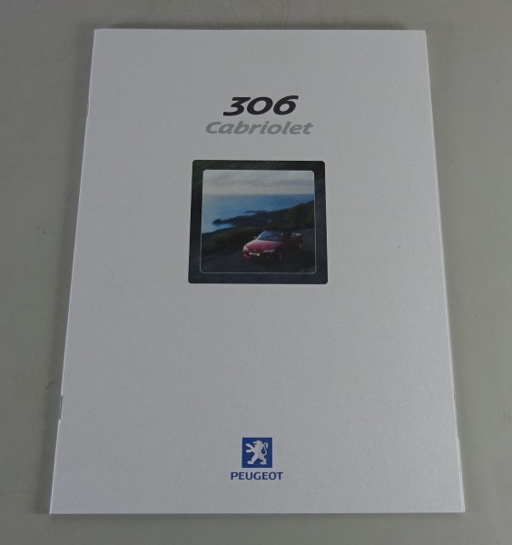 Prospekt / Broschüre Peugeot 306 Cabriolet Stand 04/2000